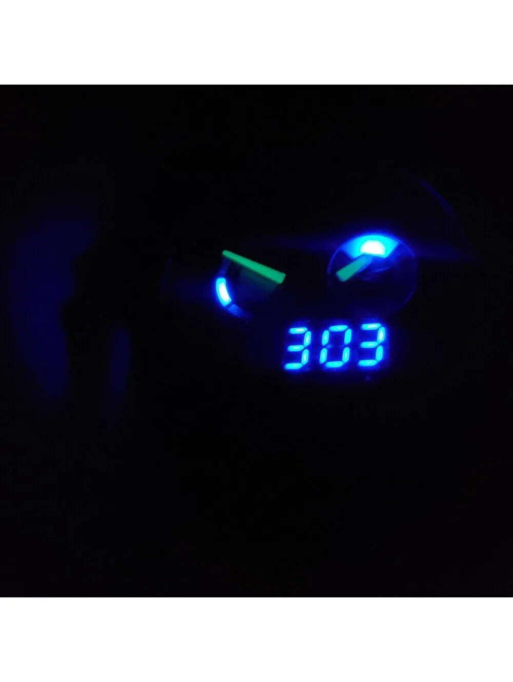 Infantry Dual Time Zone 45mm Mens Digital Analog Watch New Batteries